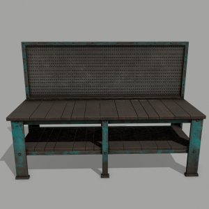 workbench-3d-model-low-poly-obj