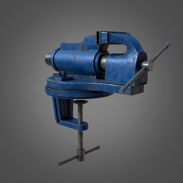 Workbench with tools