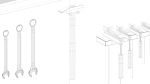 Workbench with Tools