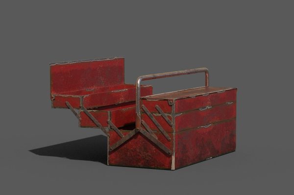 Workbench with tools