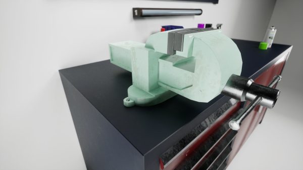 Workbench with Tools