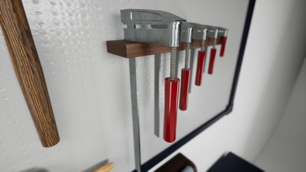 Workbench with Tools