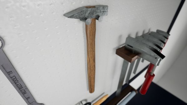 Workbench with Tools