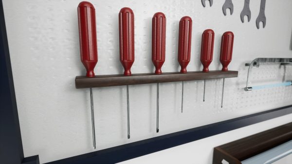 Workbench with Tools