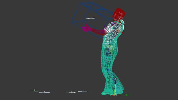 Worker Character 3D model