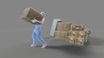 Worker Character 3D model