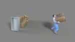 Worker Character 3D model