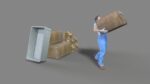 Worker Character 3D model