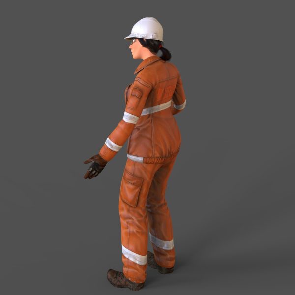 Worker Character Pack RIGGED