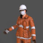 Worker Character Pack RIGGED