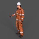 Worker Character Pack RIGGED