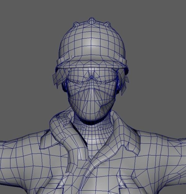Worker Character Pack RIGGED