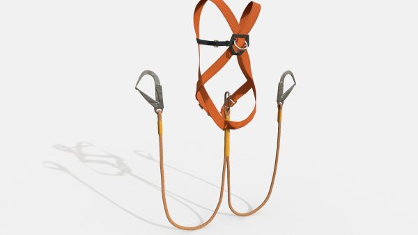 Worker Harness with rope