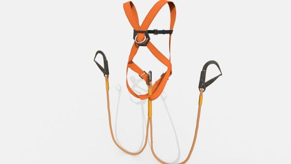 Worker Harness with rope
