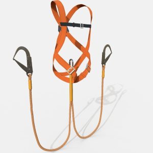 Worker Harness with rope