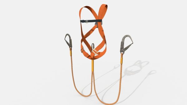 Worker Harness with rope