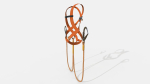 Worker Harness with rope