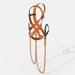 worker-harness-with-rope-3d-model-fac99b9227