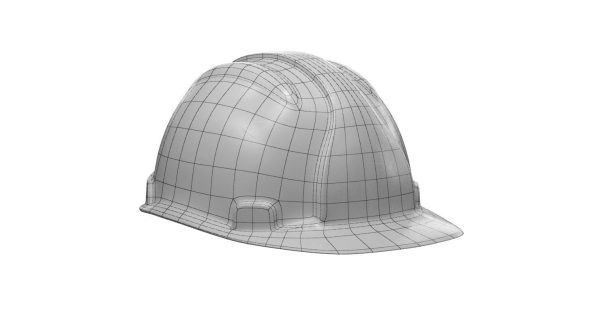 worker helmet pbr