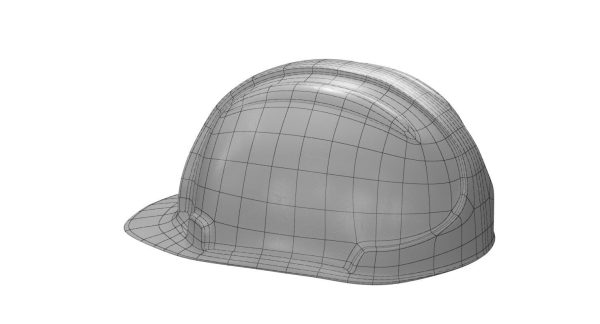worker helmet pbr