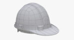 Worker Safety Helmet - Yellow Hard Hat  PBR