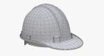 Worker Safety Helmet - Yellow Hard Hat  PBR