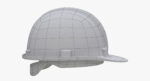 Worker Safety Helmet - Yellow Hard Hat  PBR