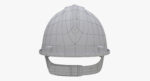 Worker Safety Helmet - Yellow Hard Hat  PBR