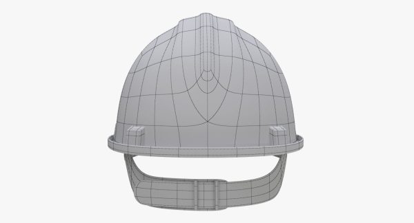 Worker Safety Helmet - Yellow Hard Hat  PBR