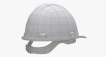 Worker Safety Helmet - Yellow Hard Hat  PBR