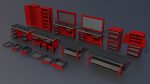 Workshop PBR closets benches boxes and tables