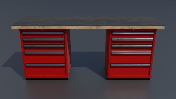 Workshop PBR closets benches boxes and tables
