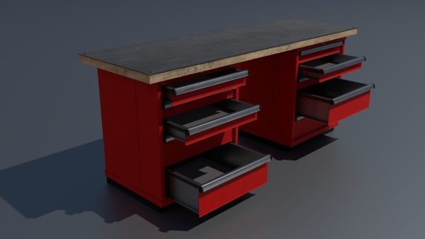 Workshop PBR closets benches boxes and tables