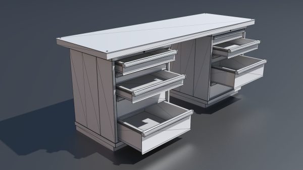 Workshop PBR closets benches boxes and tables