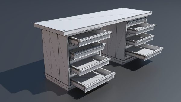 Workshop PBR closets benches boxes and tables