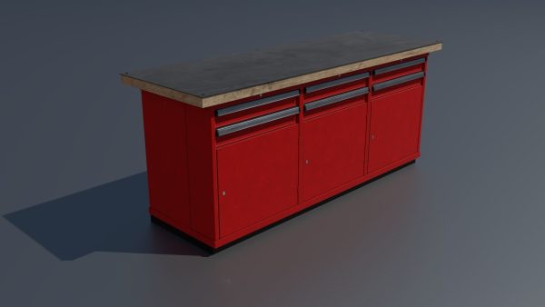 Workshop PBR closets benches boxes and tables