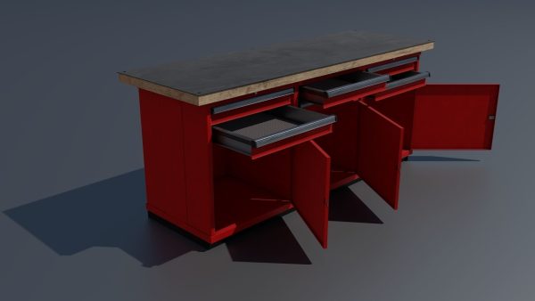 Workshop PBR closets benches boxes and tables