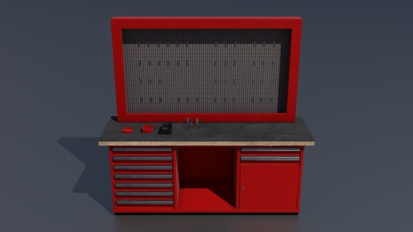 Workshop PBR closets benches boxes and tables