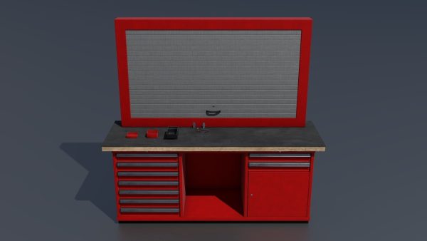 Workshop PBR closets benches boxes and tables