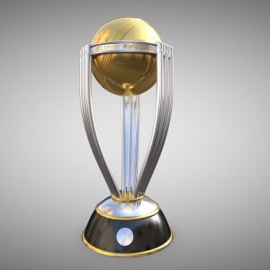 World cup cricket trophy