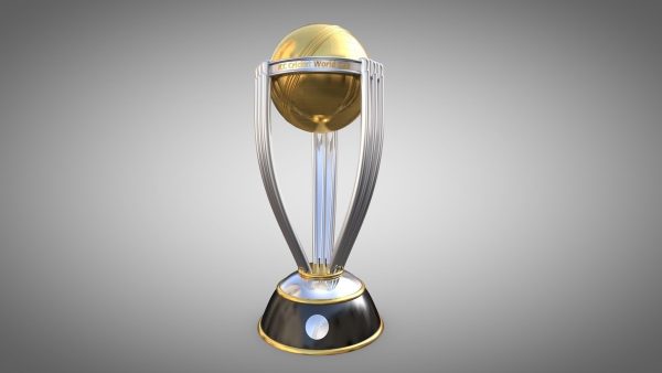 World cup cricket trophy