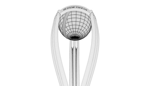 World cup cricket trophy