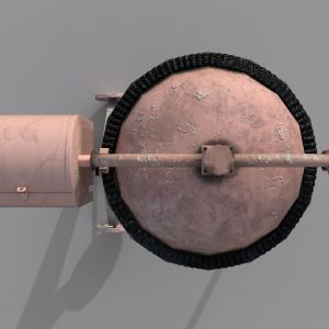 worn-concrete-mixer-low-poly-3d-model-low-poly-max-obj-fbx