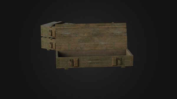 Worn Soviet Weapon Crate