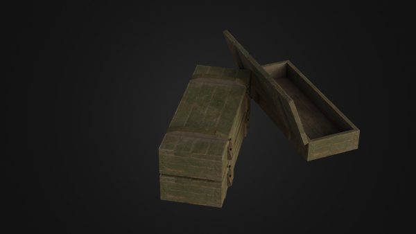 Worn Soviet Weapon Crate