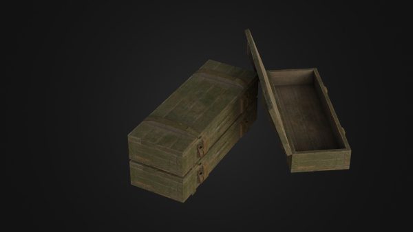 Worn Soviet Weapon Crate
