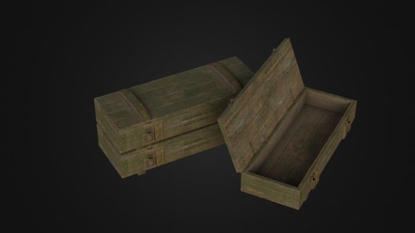 Worn Soviet Weapon Crate