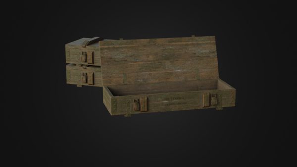 Worn Soviet Weapon Crate