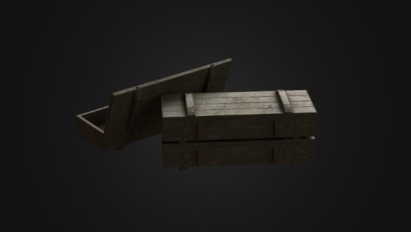 Worn Soviet Weapon Crate