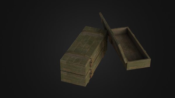 Worn Soviet Weapon Crate